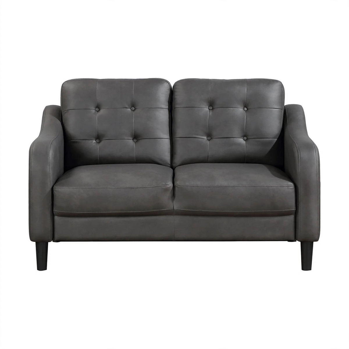 Gray 2-Piece Microfiber Sofa Set C144309