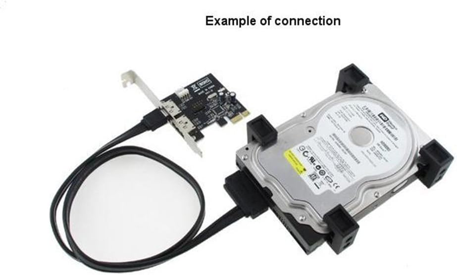 PCI Express 2 Port USB 3.0 + 1 Port PeSATA Adapter with Low Profile Bracket X152233