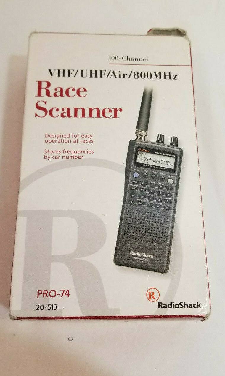 100 Channel VHF/UHF/Air/800 MHz Scanner D32974
