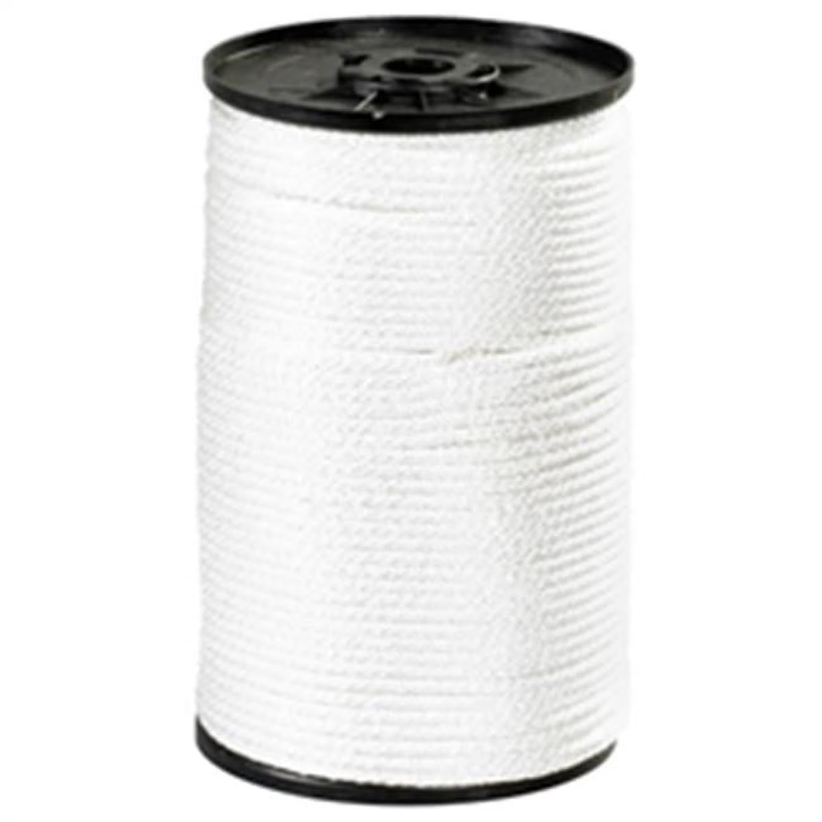 0.38 in. White Solid Braided Nylon Rope A381725