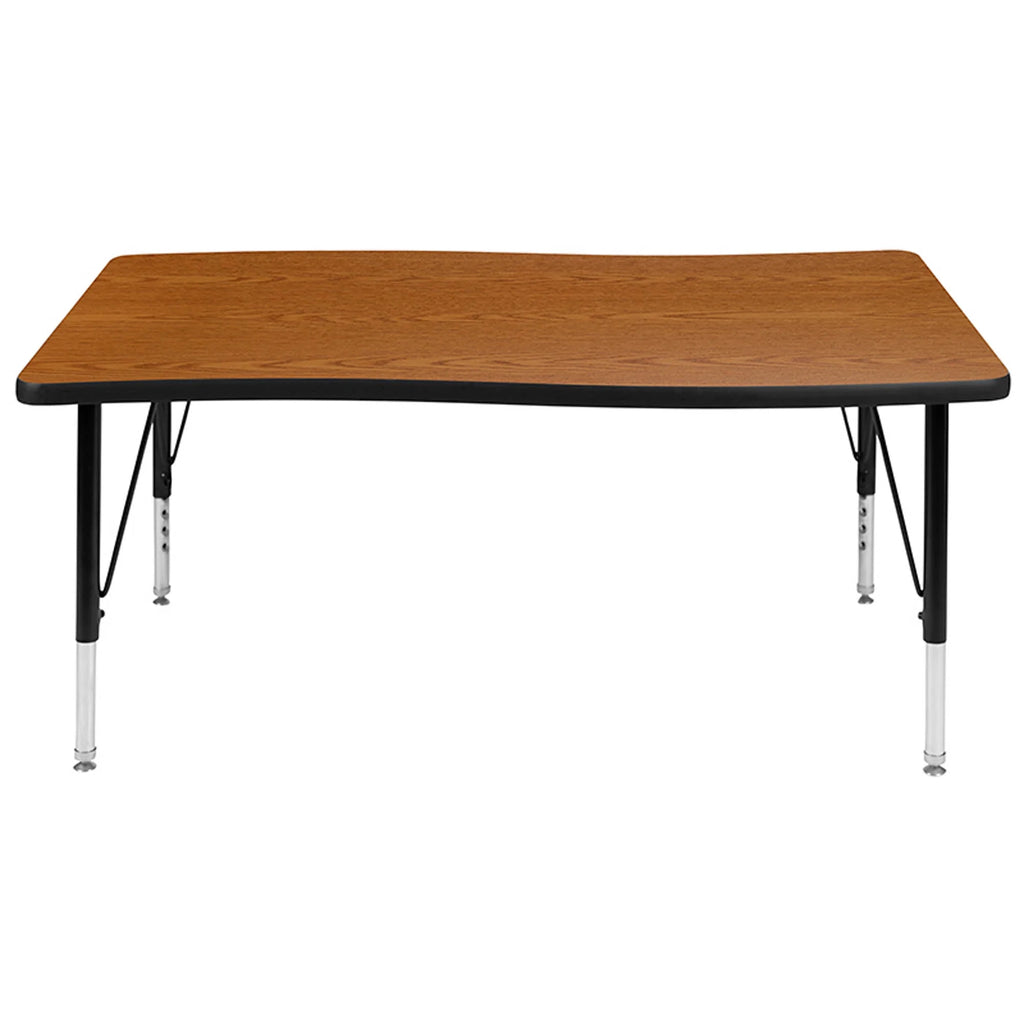 Oak Thermal Laminate Activity Table E824729