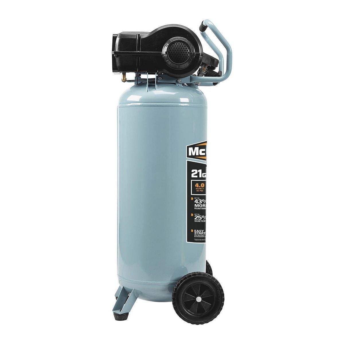 21 Gallon 175 PSI Oil-Free Vertical Air Compressor Q385