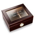 Mahogany Glass Top Humidor Y426522