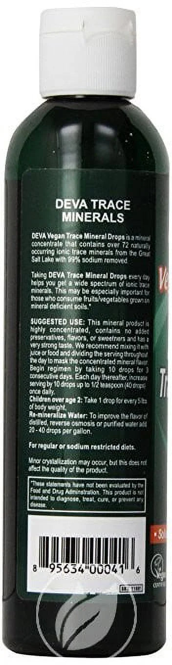 (3 Pack) Vegan Trace Mineral Drops 8oz V729526
