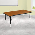 Oak Thermal Laminate Activity Table E824729