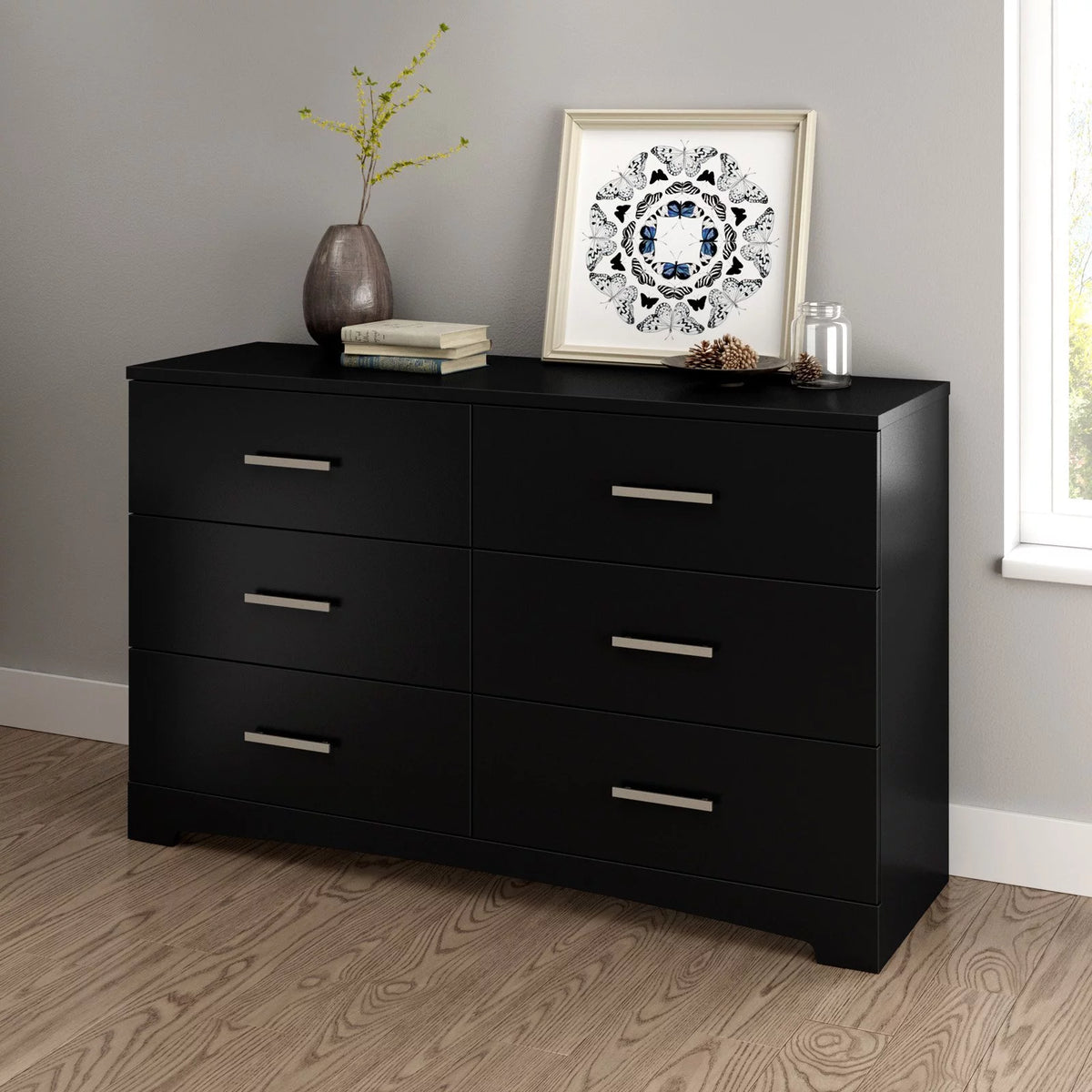 6 Drawer Double Dresser Q471325