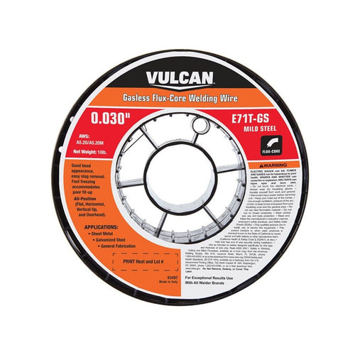 0.030 in. E71T-GS Flux Core Welding Wire 10 lb. Roll B742
